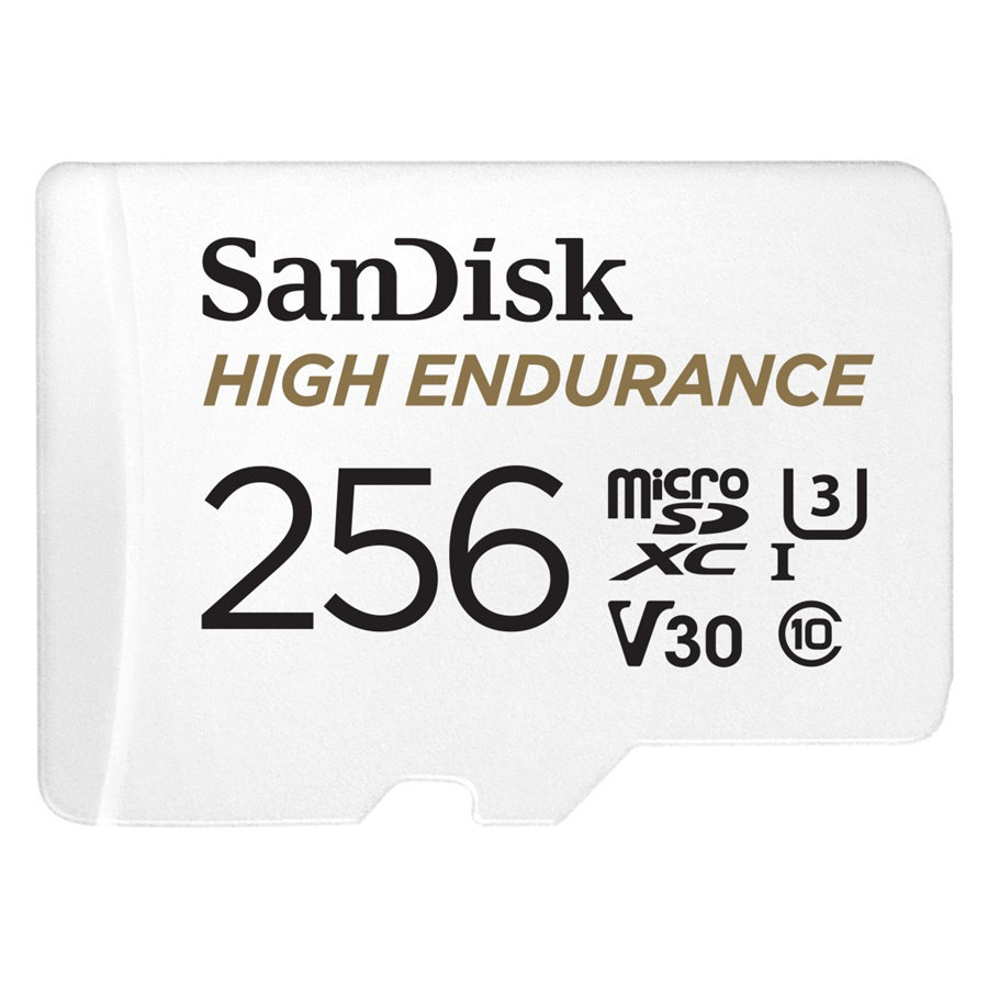SanDisk MicroSDHC High Endurance 256GB Class 10 U3 V30